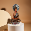 Handynook Beautiful Meditating Blessing Color full Beautiful BuddhaLord Gautam Buddha Statue of Buddha Meditating Buddha Buddha in Meditating Position Statue for Home D